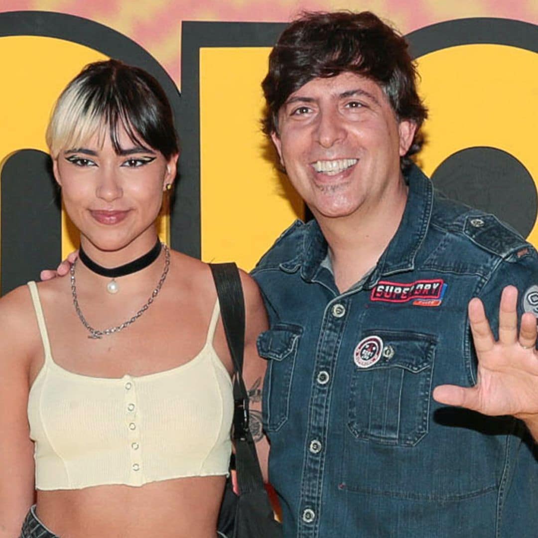 Dani Moreno ('El Gallo' de Los40) presume de hija... ¡y es igualita a Dua Lipa!