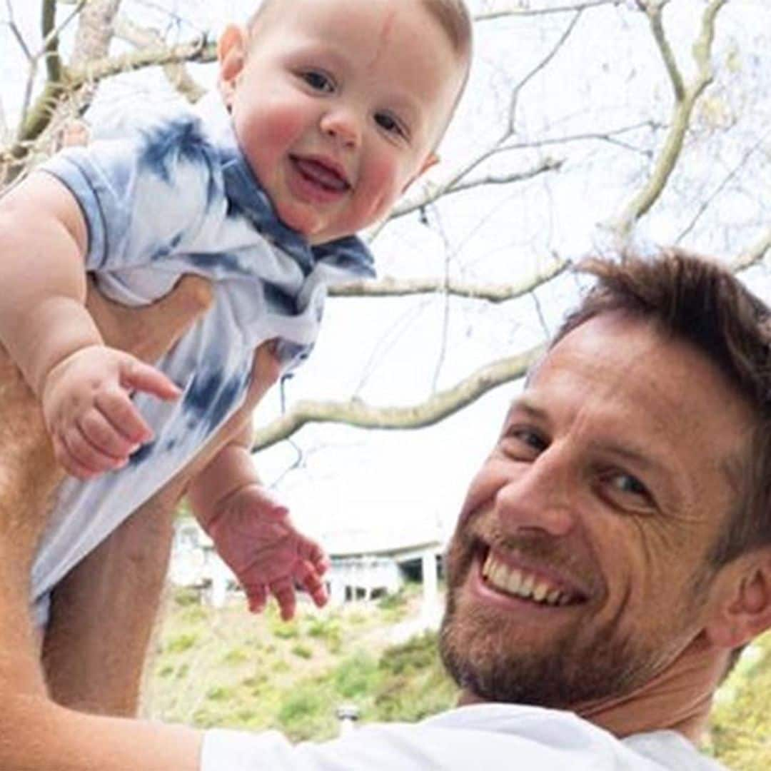 Jenson Button habla de la operación a la que se ha sometido su hijo de 8 meses