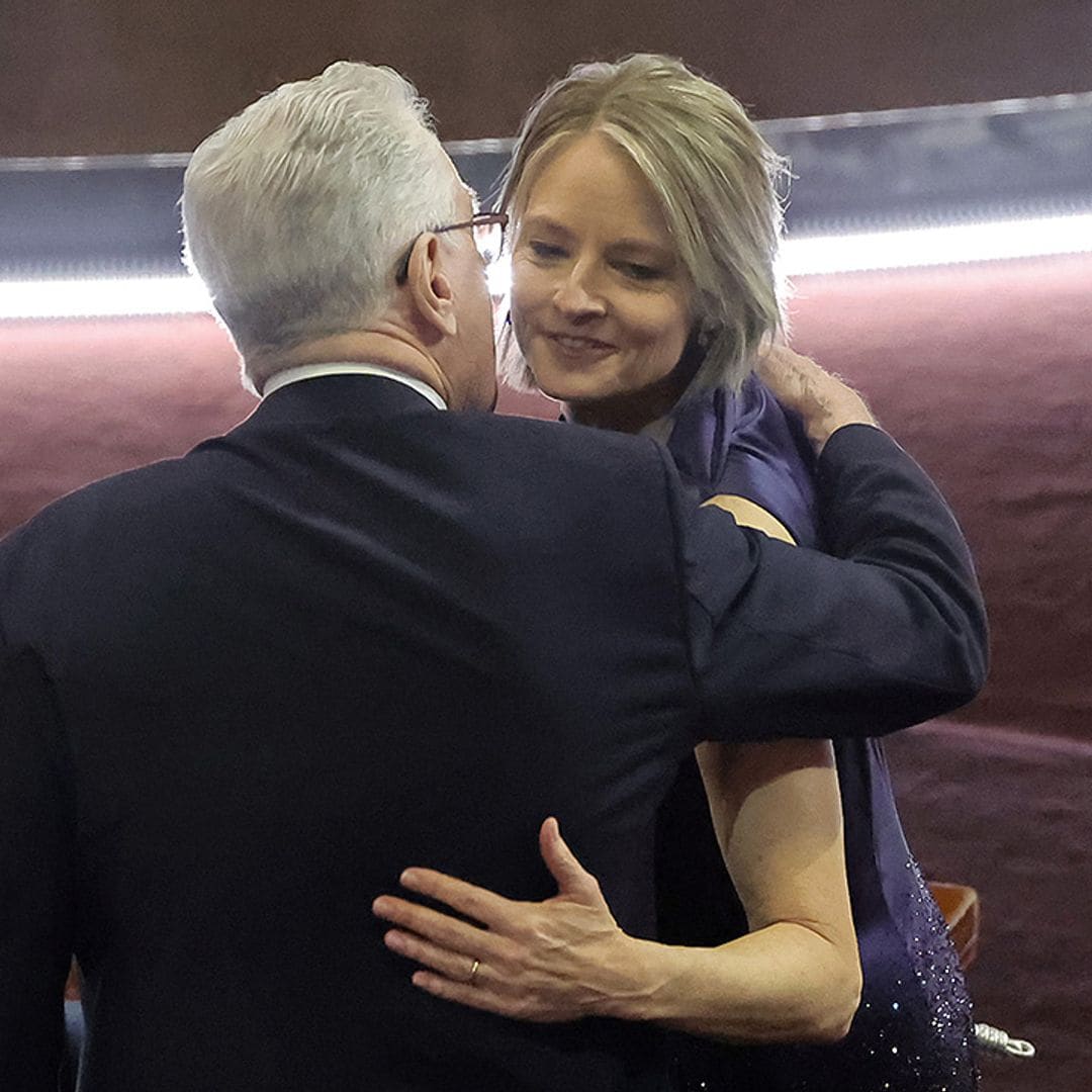 El cariñoso reencuentro de Jodie Foster y Robert De Niro 50 años después de 'Taxi Driver'