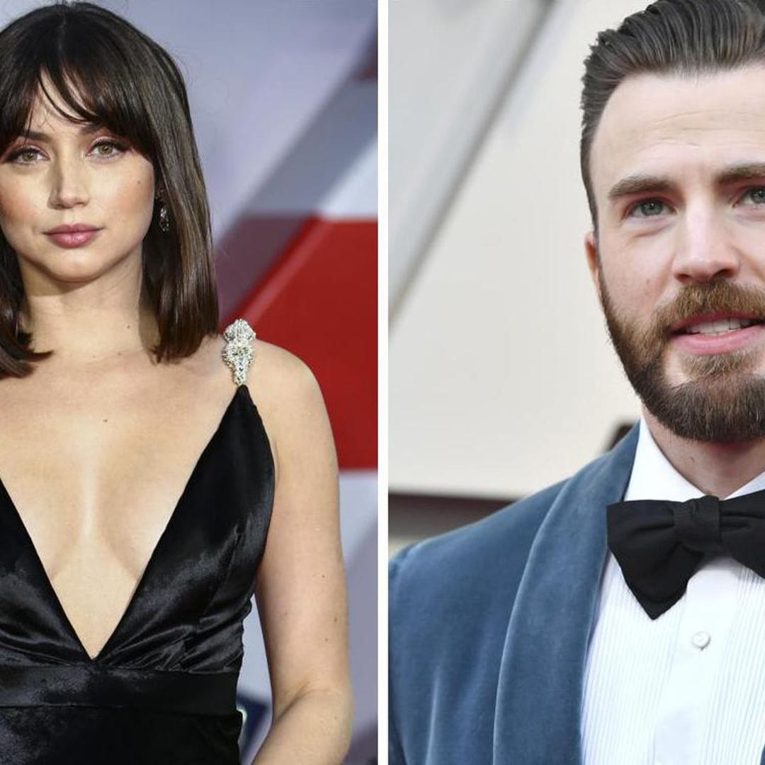 Descubrimos la amistad de Ana de Armas con Chris Evans, el Capitán América