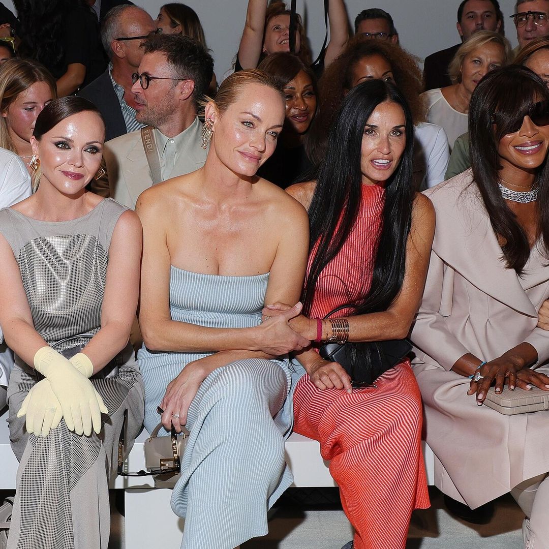 Naomi, Kate y Linda ‘front row’ en Milan Fashion Week