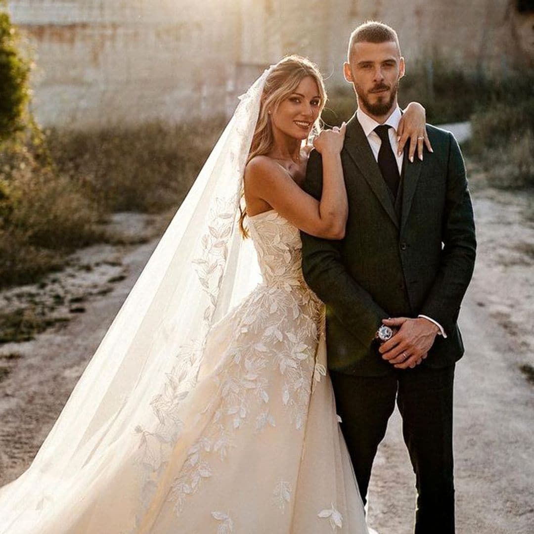 Edurne, una novia espectacular en su boda con David de Gea: '¡No podemos ser más felices!'