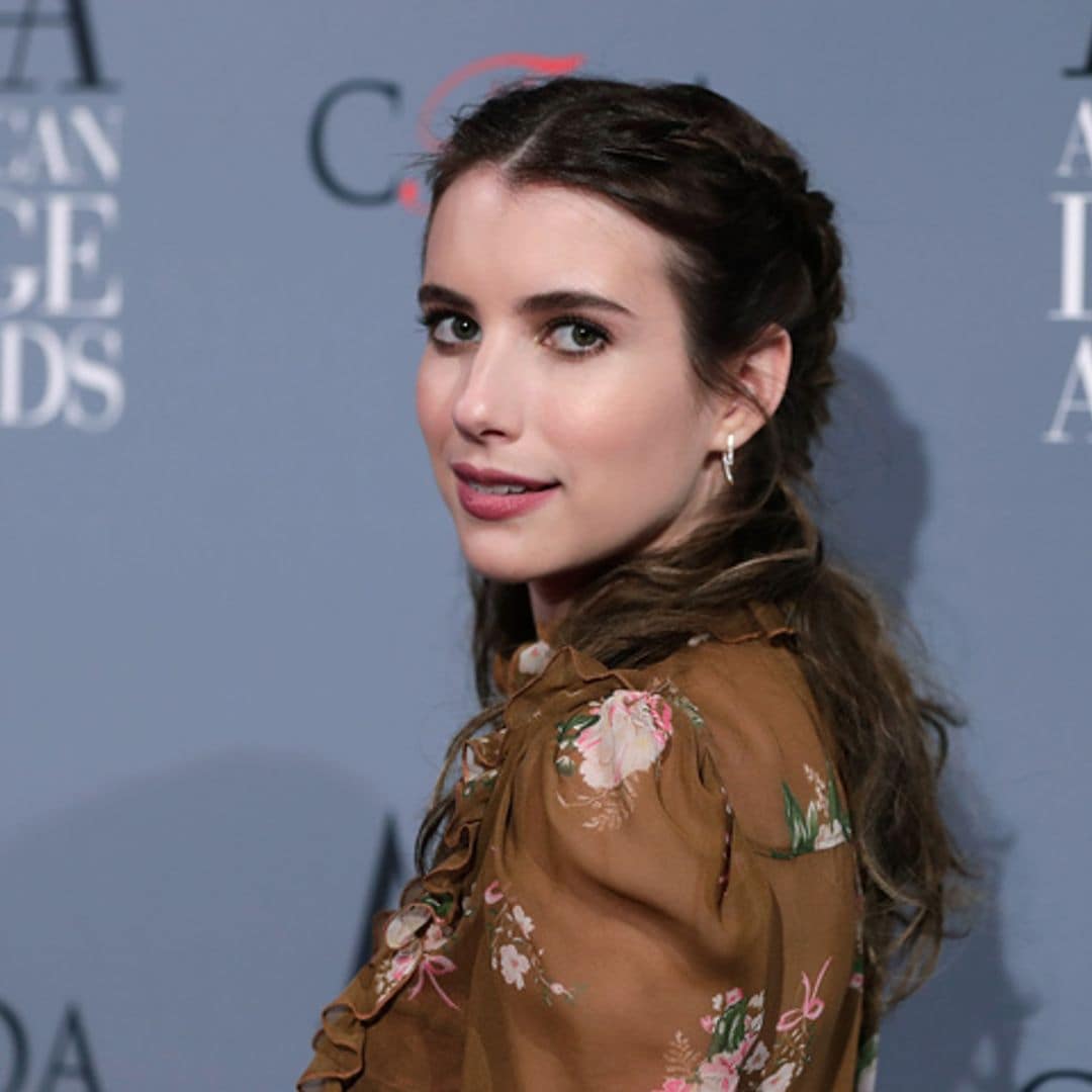 Nueve peinados fáciles inspirados en Emma Roberts que tú también podrás llevar