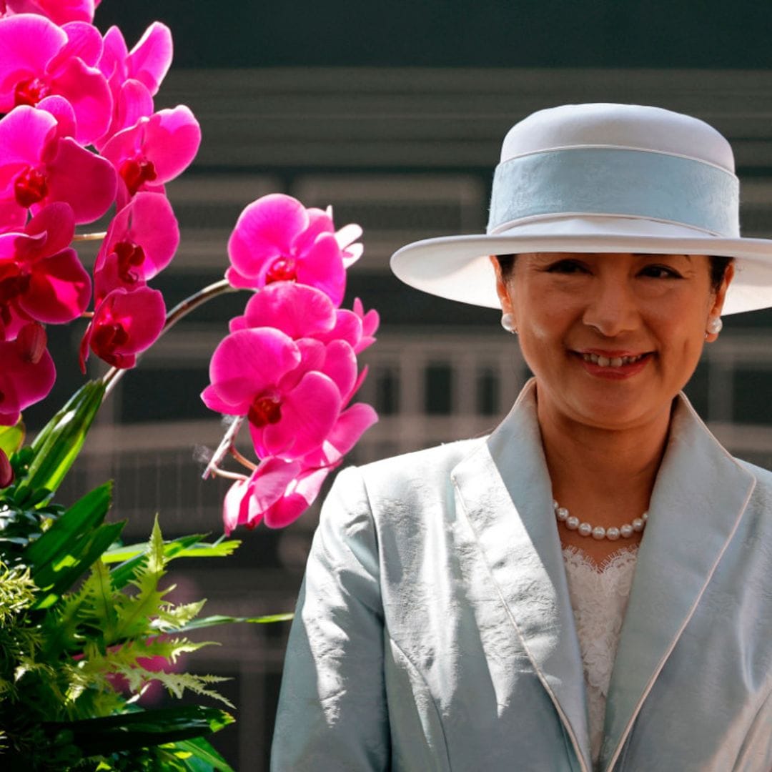 La sonrisa de Masako de Japón en Indonesia, la primera visita oficial de la pareja imperial al extranjero