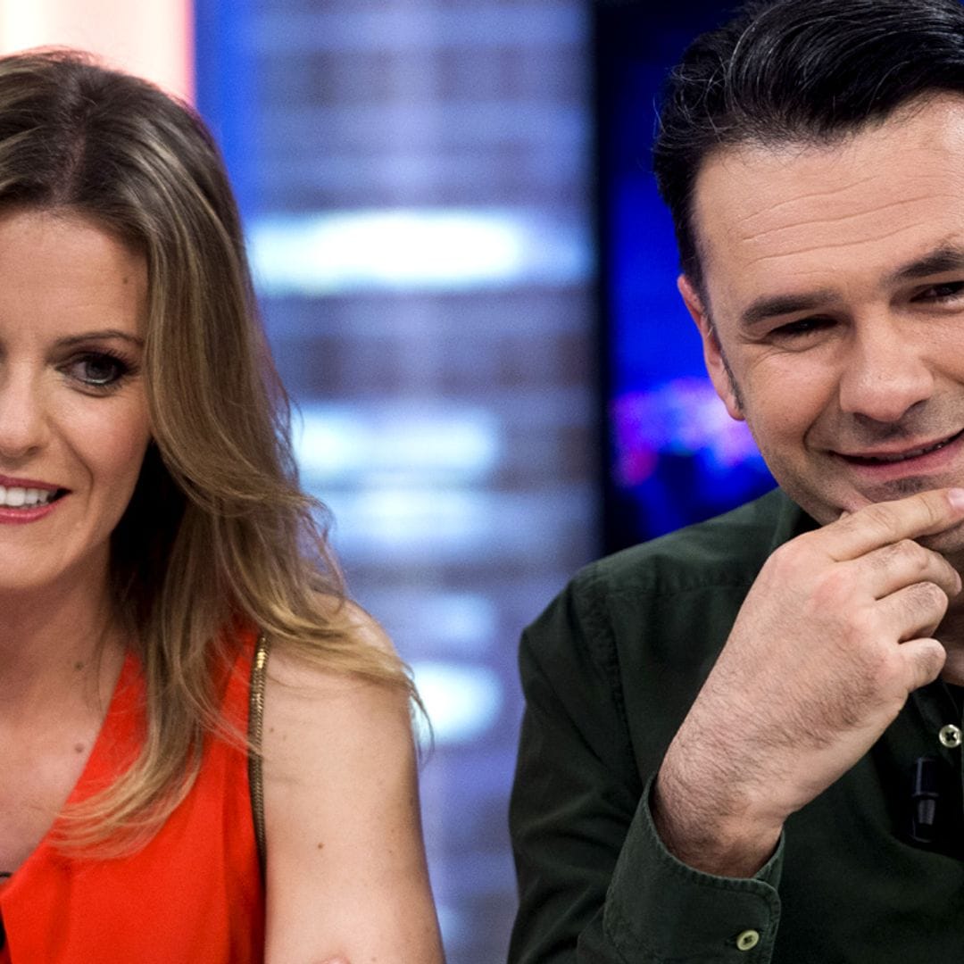 '¡Te quiero mucho, papá!': El hijo de Iñaki López y Andrea Ropero hace ya sus pinitos en televisión