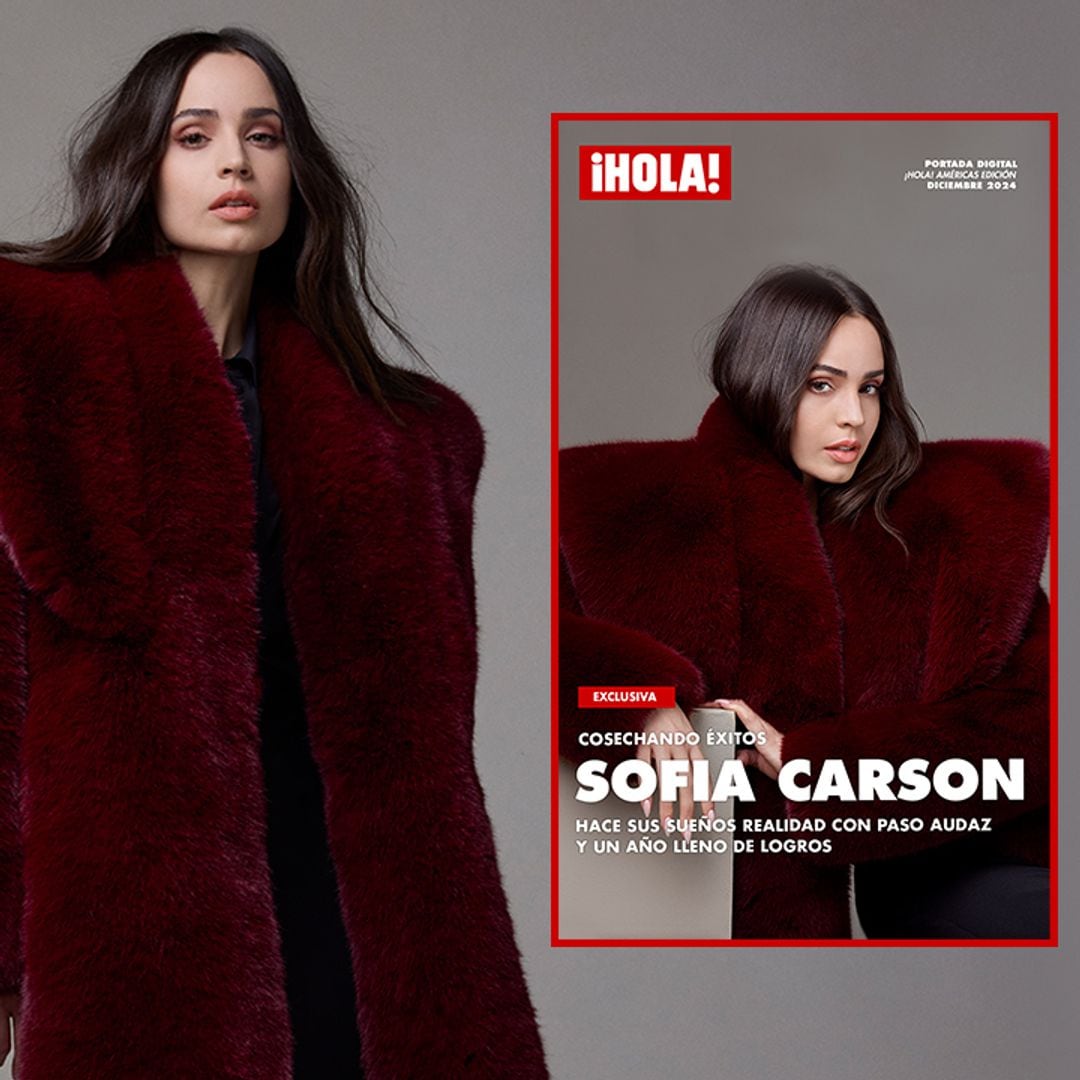 Sofia Carson, con paso audaz, cierra un año de hitos y sueños hechos realidad [Exclusiva]