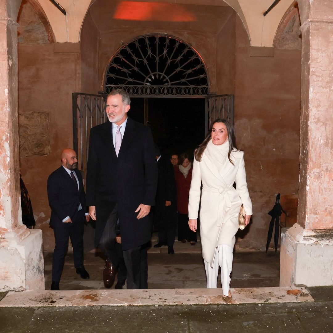 Los reyes Felipe y Letizia ya están en Roma, donde comienza su viaje de Estado a Italia