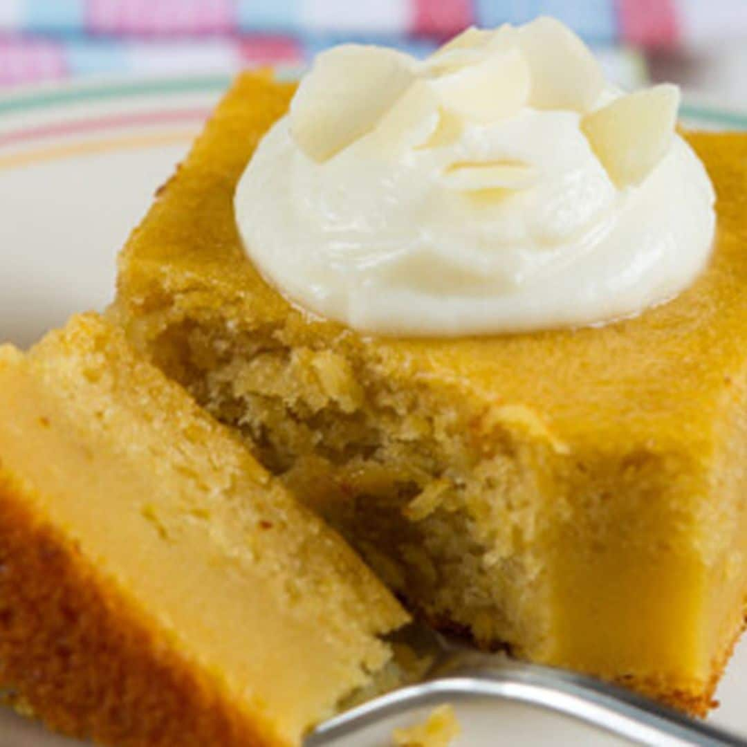 Tarta de calabaza y crema de queso