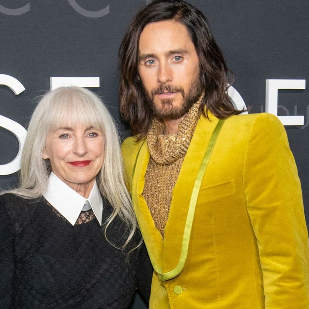 Jared Leto con su gran amor: su madre, que dejó el instituto para criarlo como madre soltera