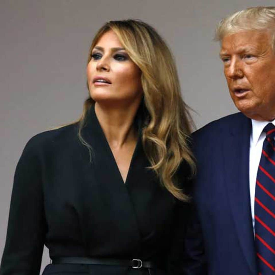 Melania Trump estrena la versión más otoñal de su traje con efecto 'fit'