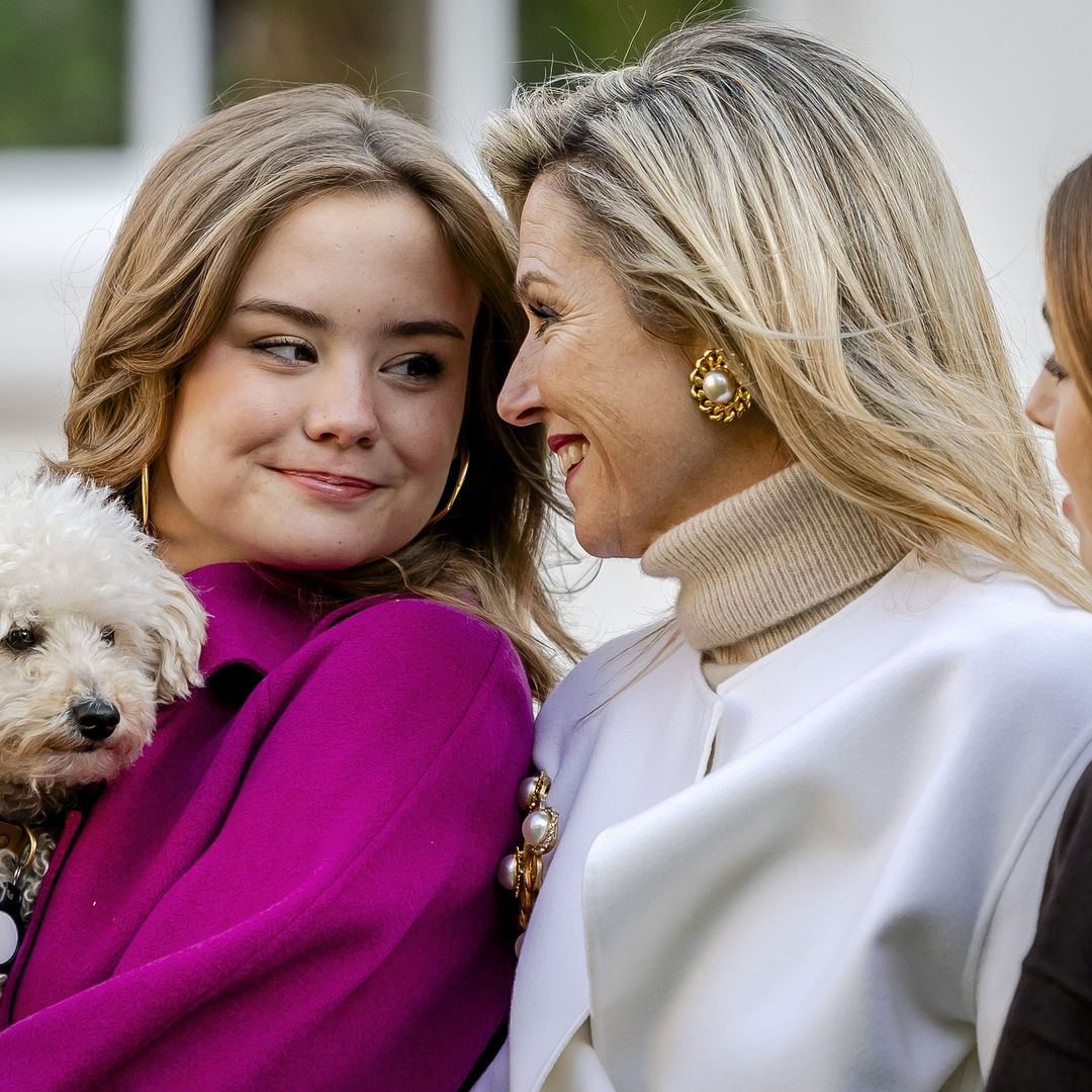 La reina Máxima habla por primera vez del problema de salud de la princesa Ariane, que está viviendo en Italia