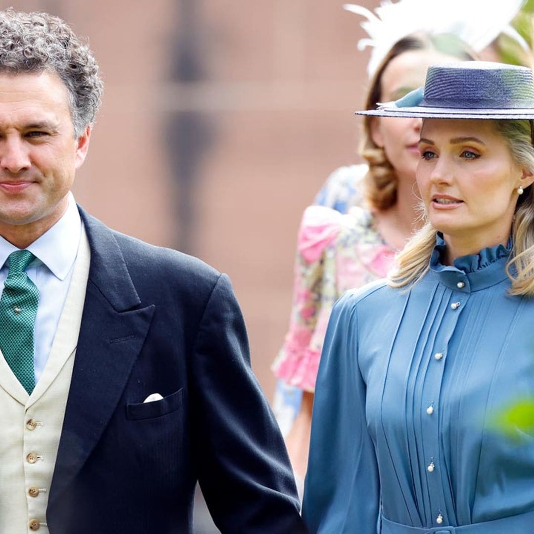 Los tocados más espectaculares de la boda del duque de Westminster: de la clásica redecilla a la romántica sombrerería