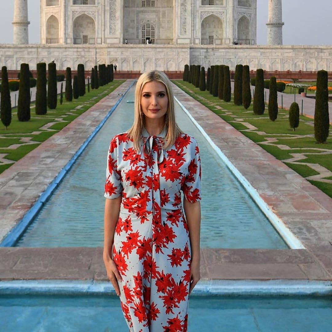 Melania vs Ivanka Trump: duelo de estilo histórico frente al Taj Mahal