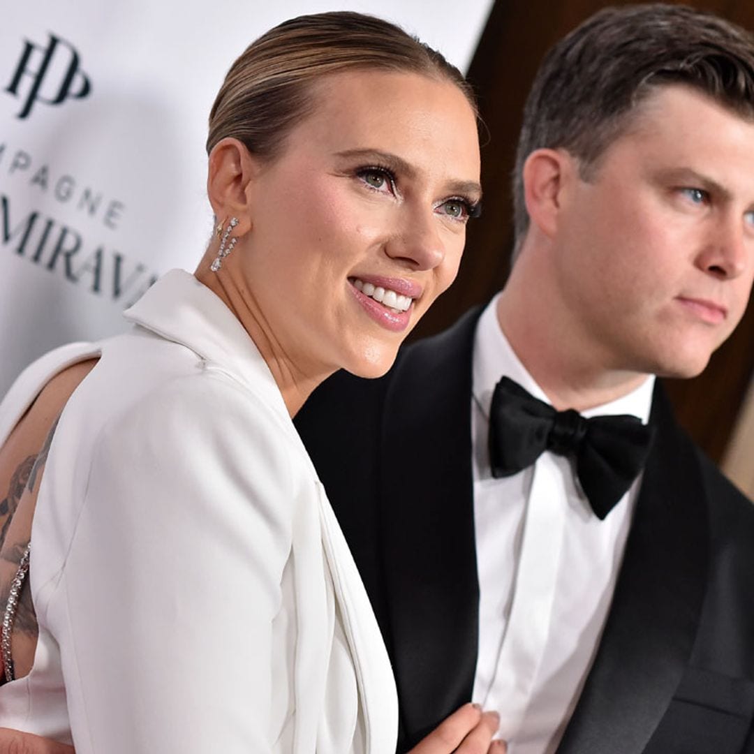 Scarlett Johansson reaparece con un corsé-joya tras dos años de ausencia en la alfombra roja