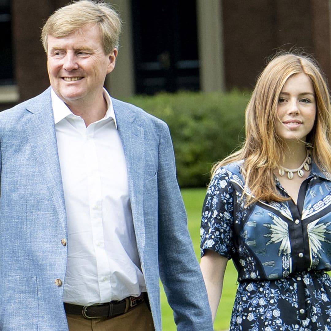 Los motivos que llevaron al rey Guillermo de Holanda al colegio de las princesas Leonor y Alexia