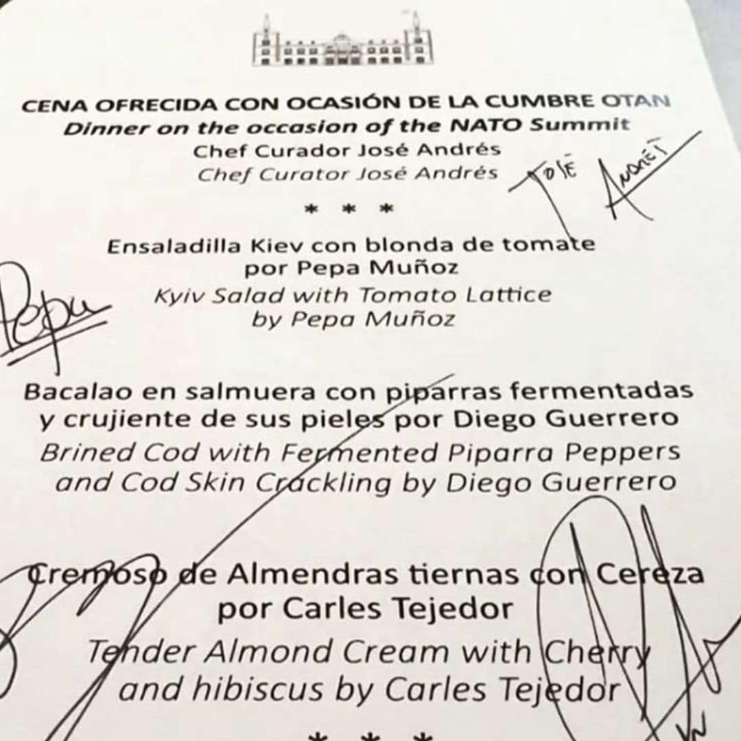 Así fueron los vinos de la cena de la cumbre de la OTAN