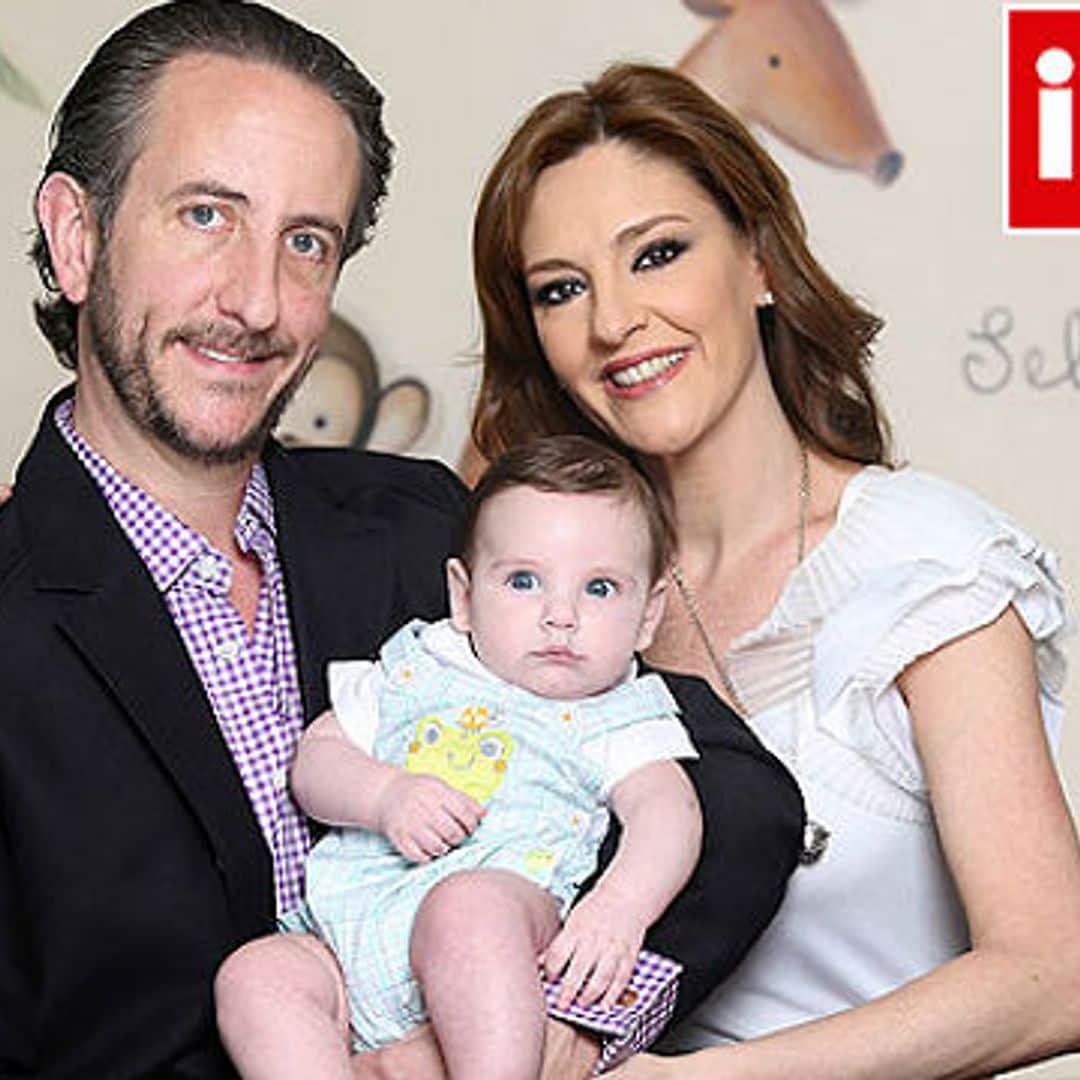 En ¡HOLA!: Chantal Andere y Enrique Rivero Lake nos presentan a su segundo hijo, Sebastián