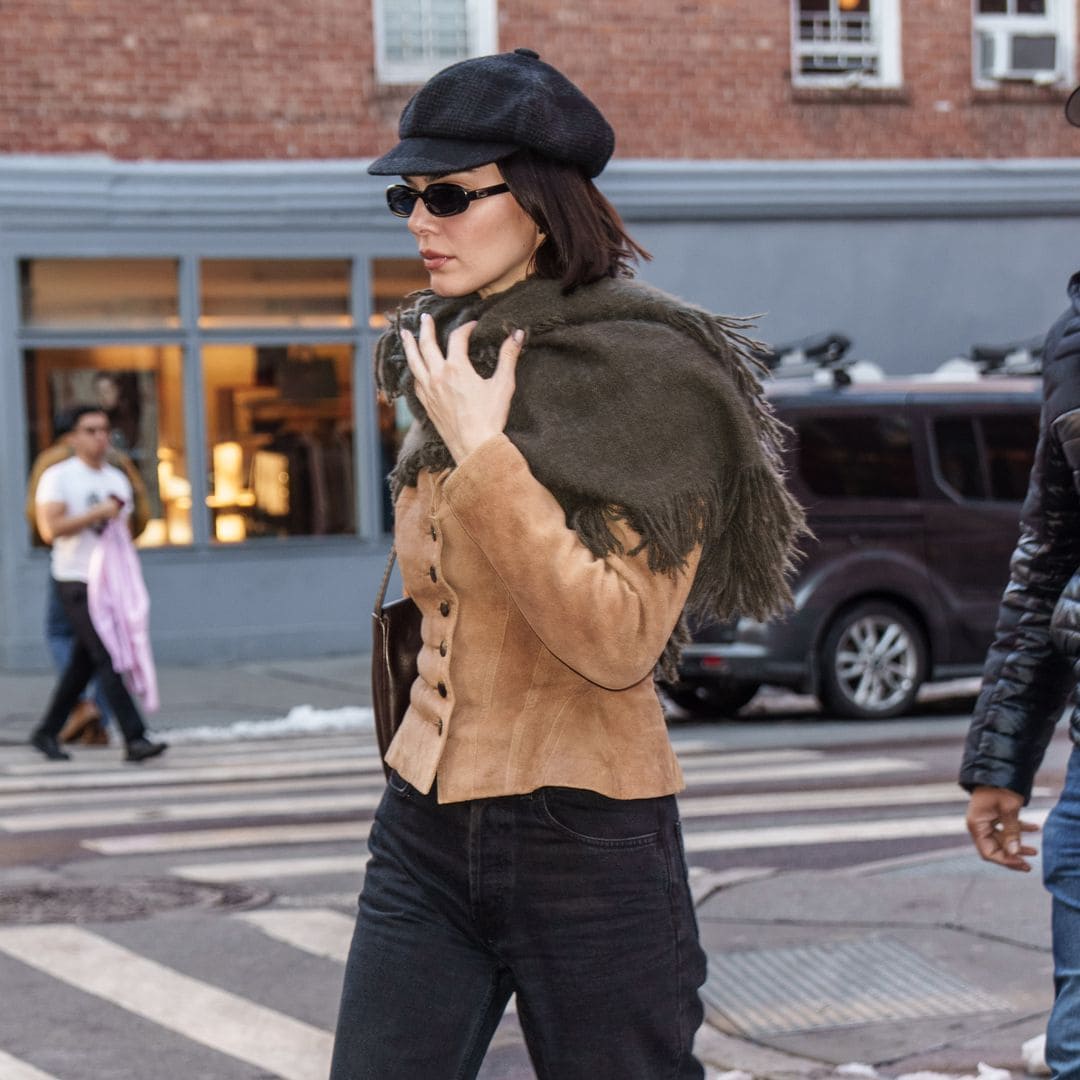 Kendall Jenner apuesta por la moda 'vintage' para su último 'look' en Nueva York