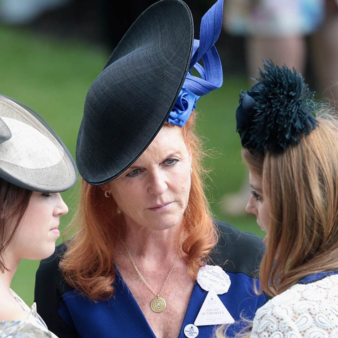 Con su hija y su yerno, así pasa el confinamiento Sarah Ferguson