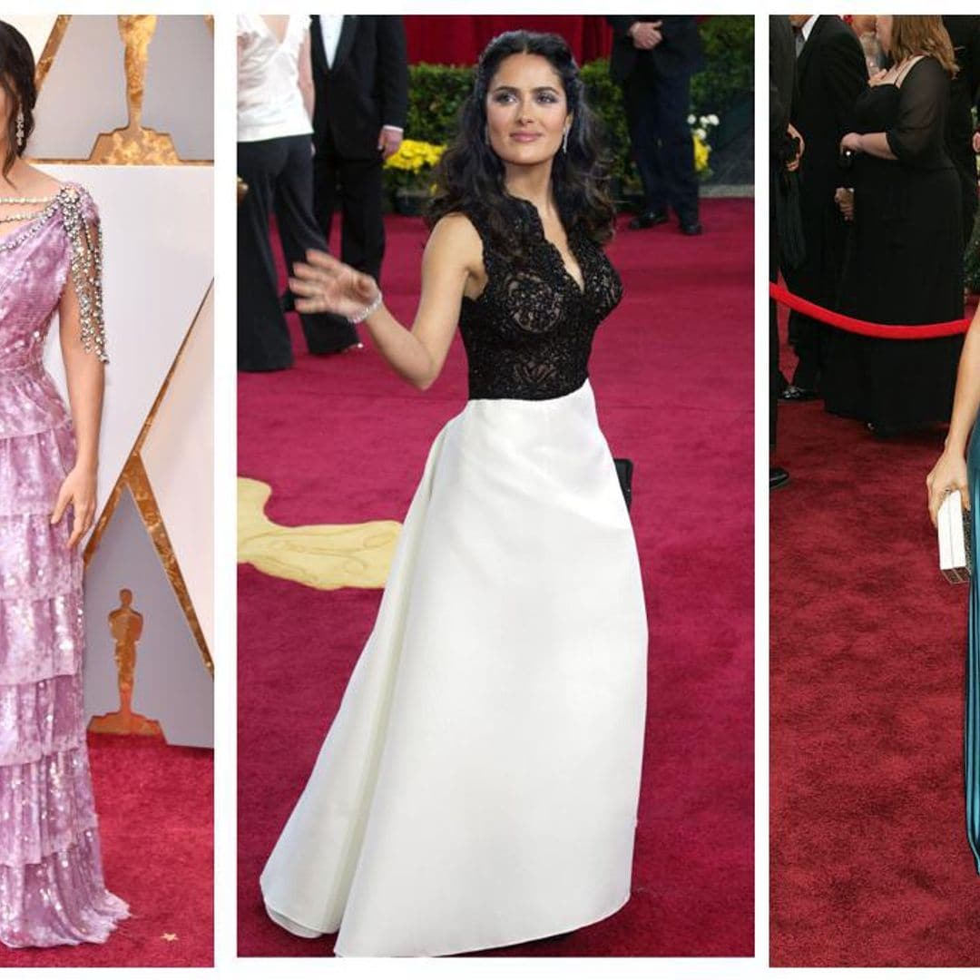 Salma Hayek, la latina que deslumbra en los Oscar