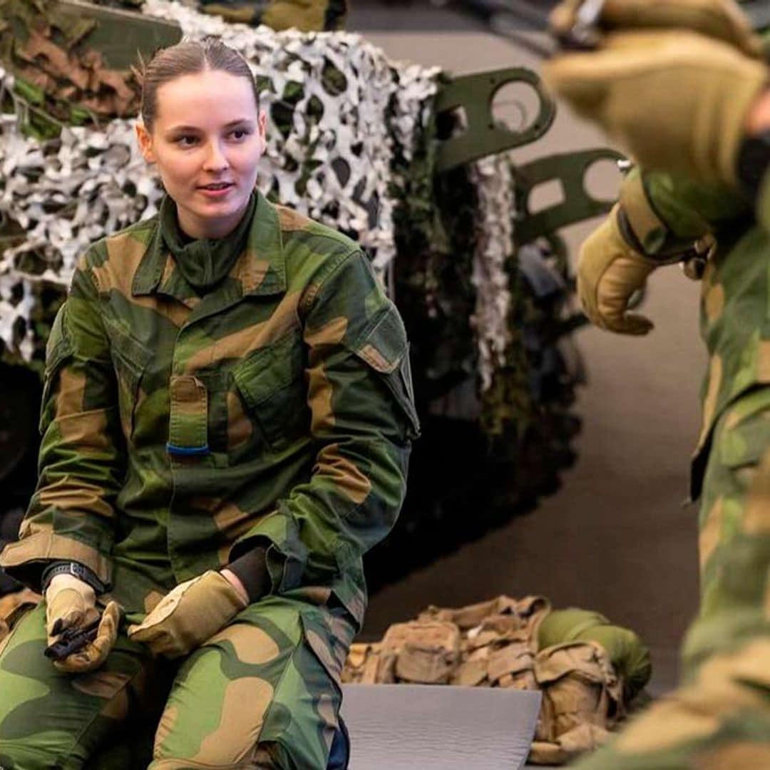 Ingrid de Noruega, la última princesa tras Leonor en iniciar la formación militar