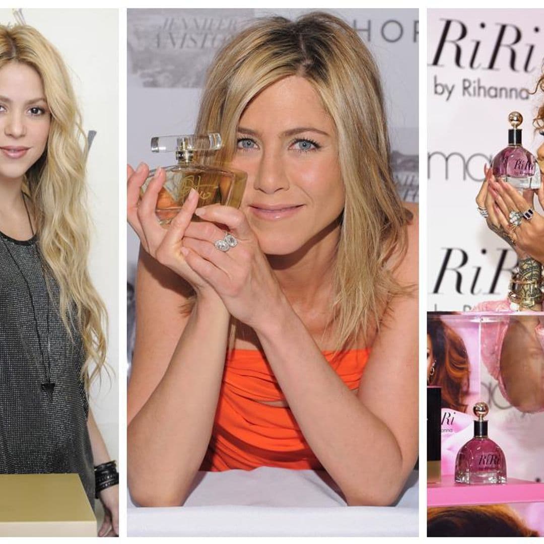 15 celebrities y 15 perfumes: las fragancias firmadas por estrellas de Hollywood