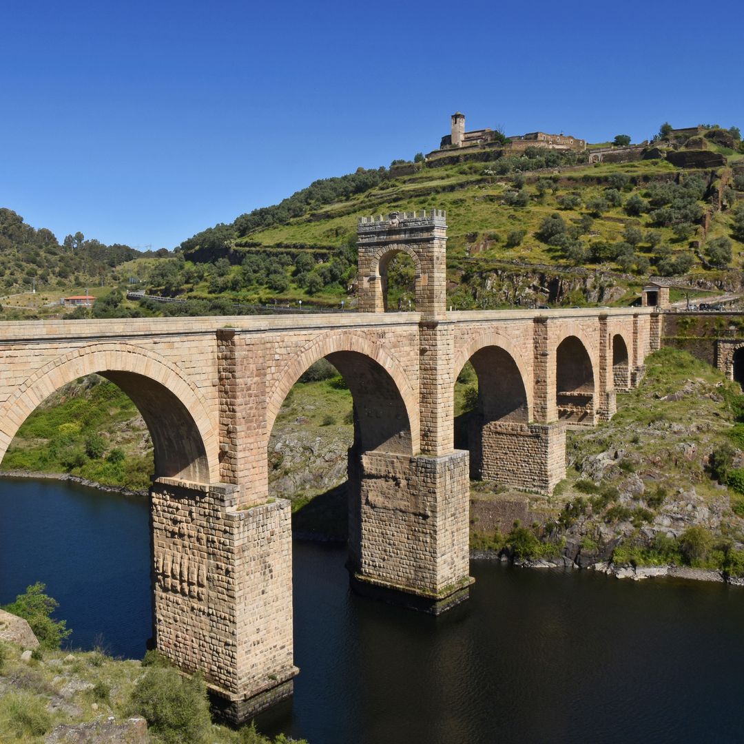 Puente romano de Alcántara, en Cáceres