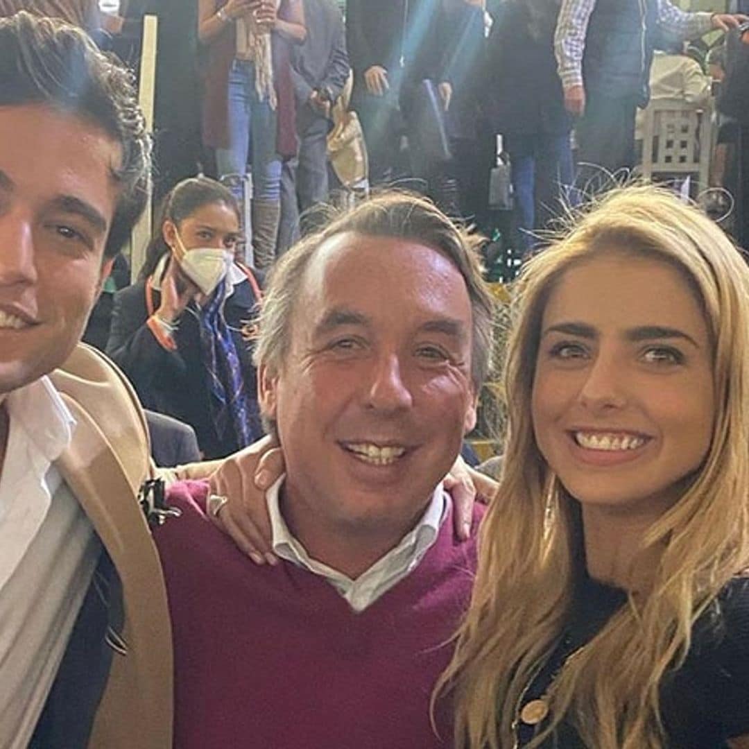 El reencuentro de Michelle Renaud y Danilo Carrera… con Emilio Azcárraga incluido