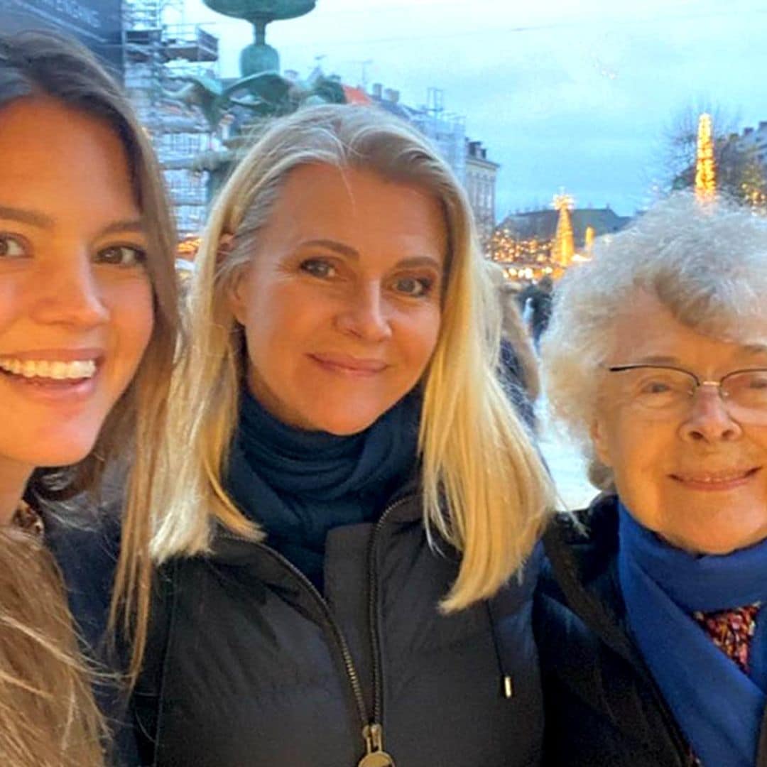 Isabelle Junot, con su madre y su abuela en Dinamarca: tres generaciones unidas y de vuelta a sus raíces