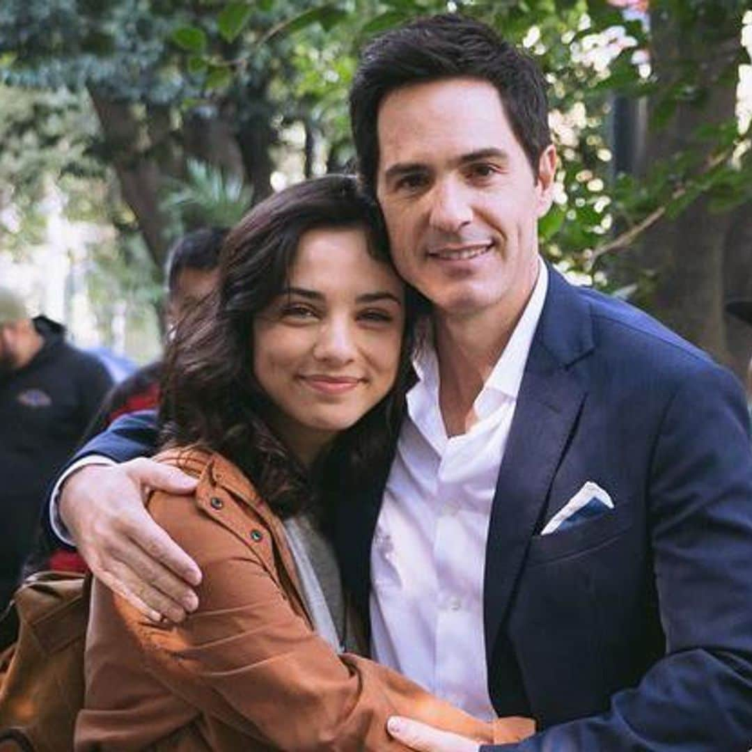 Fiona, la hija de Armando Palomo, da sus primeros pasos como actriz junto a Mauricio Ochmann