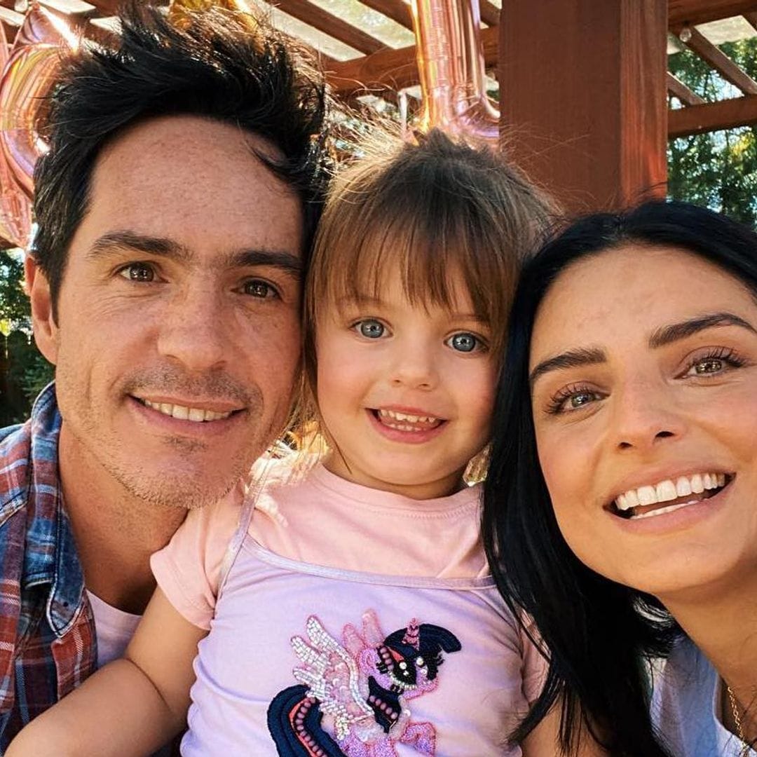 Aislinn Derbez y Mauricio Ochmann, juntos por el cumpleaños de Kailani