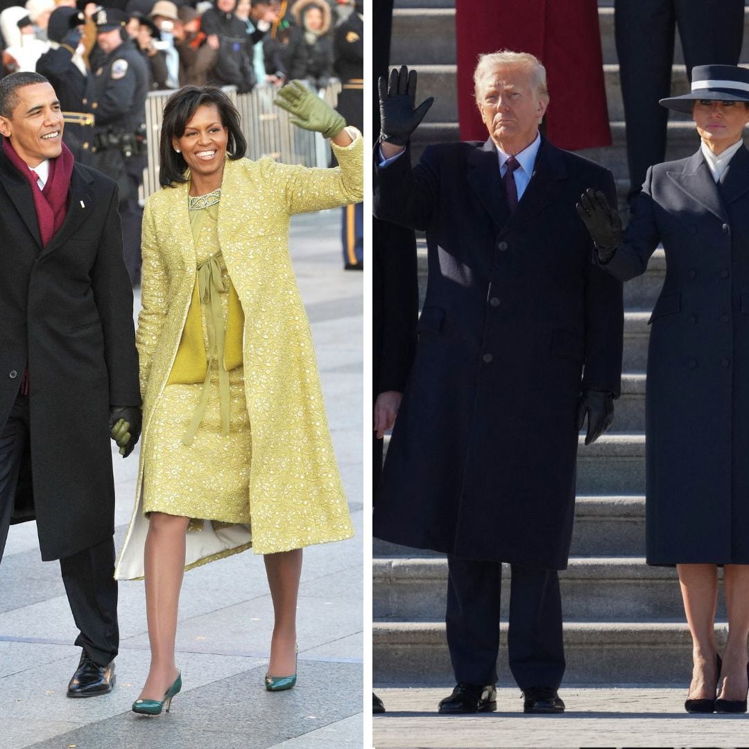 La evolución del estilo de las Primeras Damas en el Día de la Inauguración