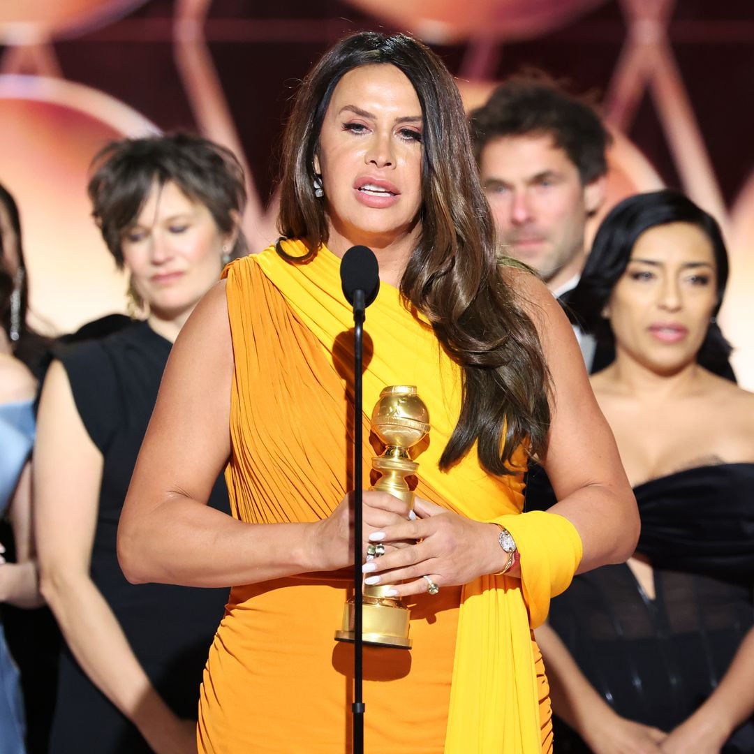 El poderoso mensaje de Karla Sofía Gascón en los Golden Globes 2025