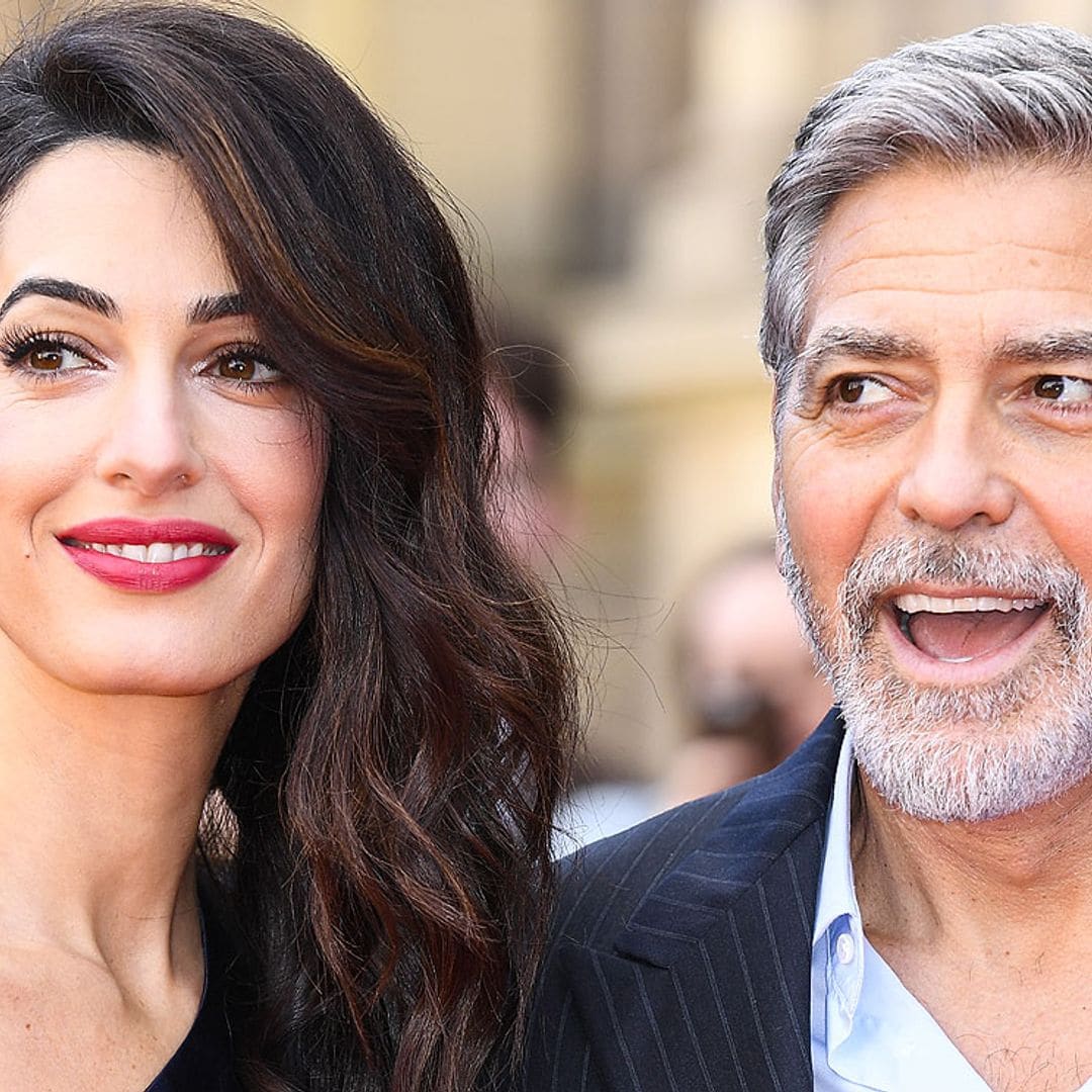 Amal Clooney confiesa qué película de George Clooney no ha visto ¡porque el actor no quiere!