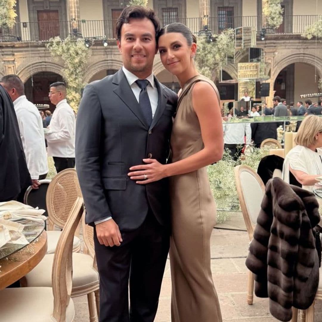 Entre los invitados de Johanna y Arturo estuvieron Checo Pérez y su esposa Carola Martínez