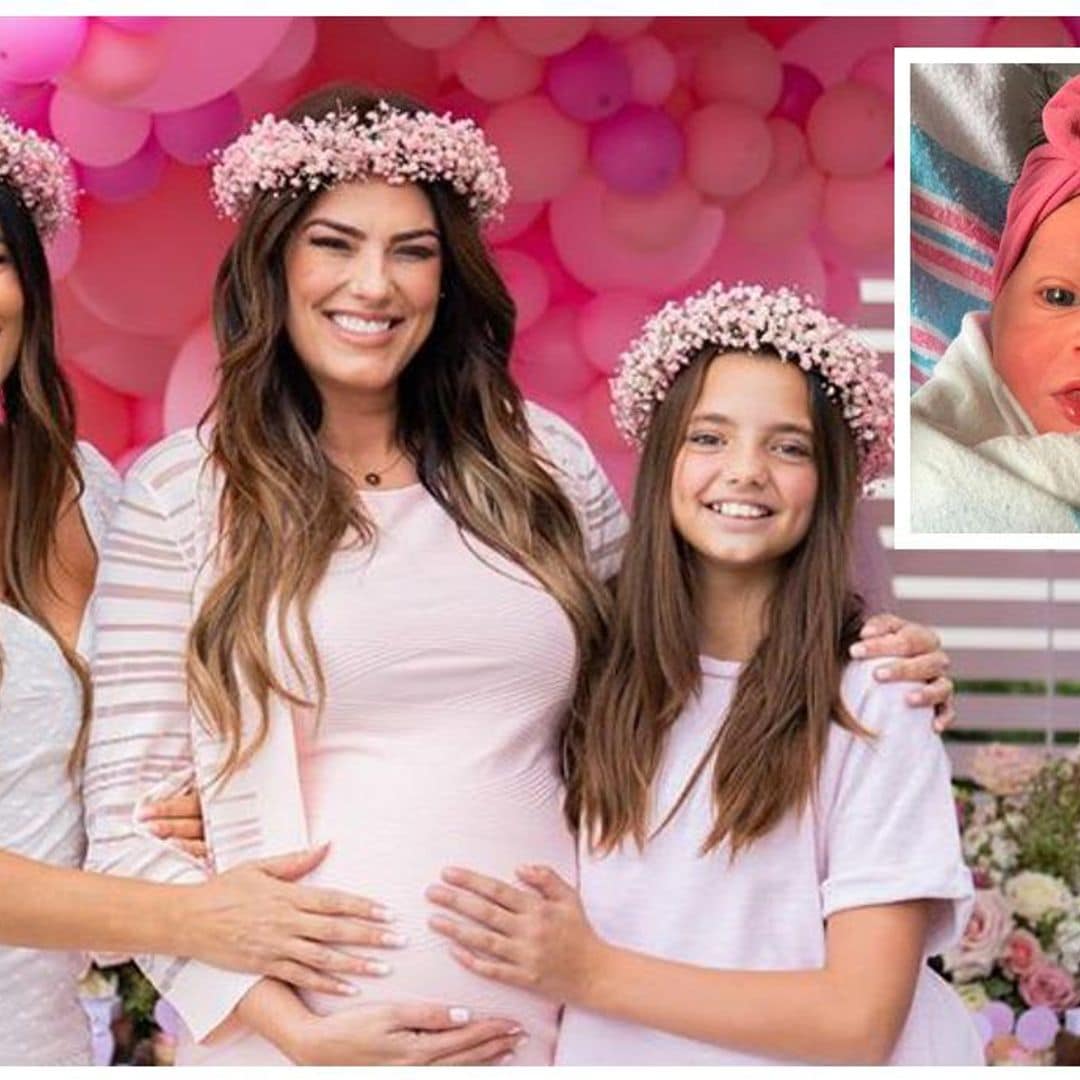 ¡Gaby Espino ya es tía! Así conoció con sus hijos Oriana y Nikolas a la bebé