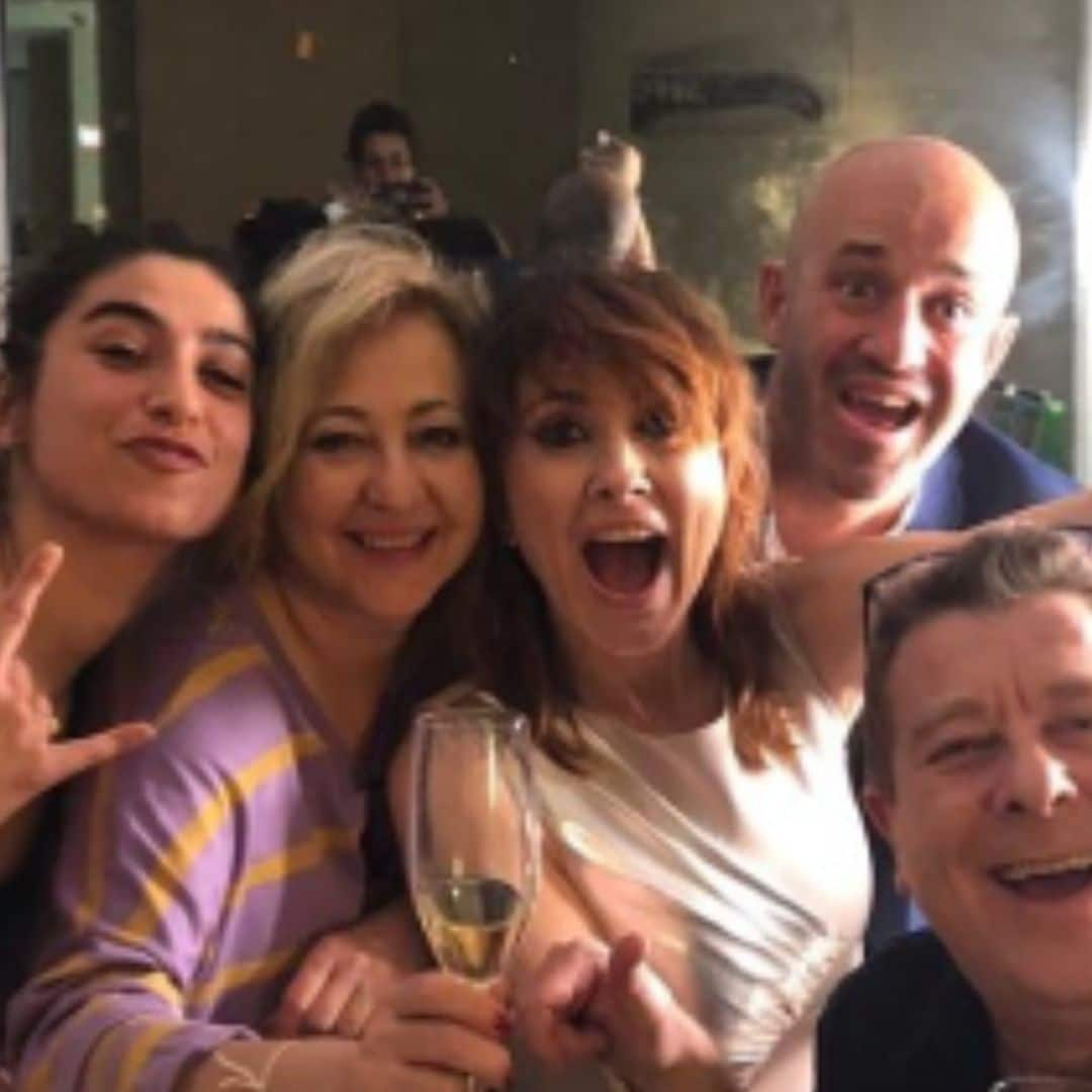 La doble celebración de la premiada Nathalie Poza en la noche de los Goya