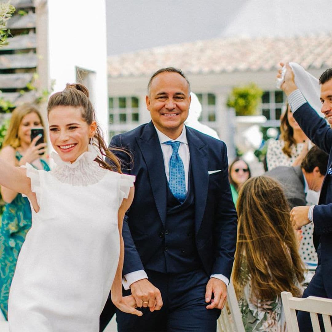 Mónica Sada comparte las imágenes de su mágica boda con Vicente Calderón