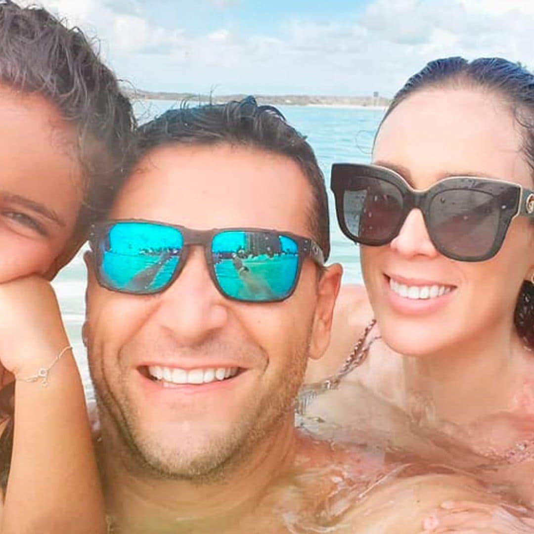 Jacky Bracamontes, la más divertida con sus hijas en sus vacaciones familiares