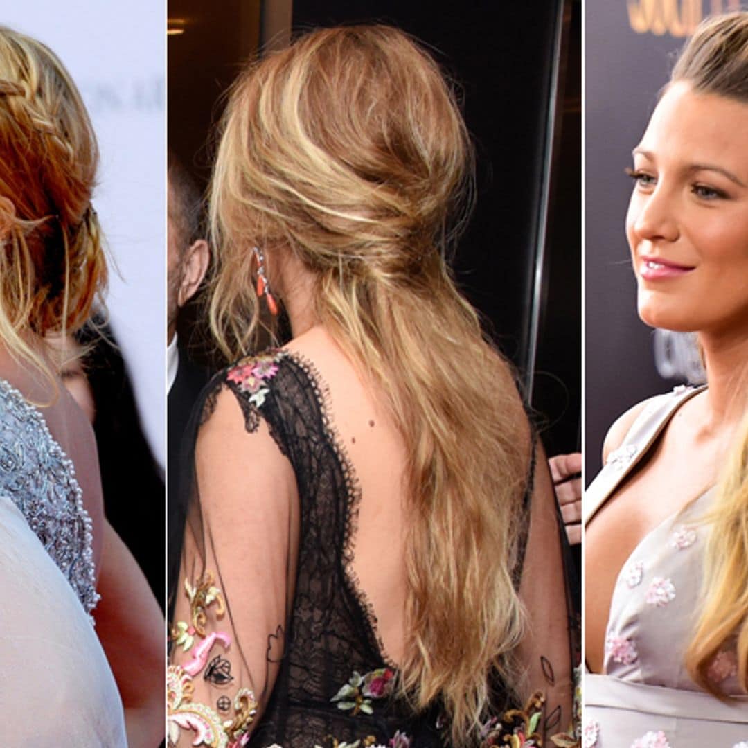 10 peinados fáciles y bonitos inspirados en Blake Lively para que brilles en tu próxima fiesta