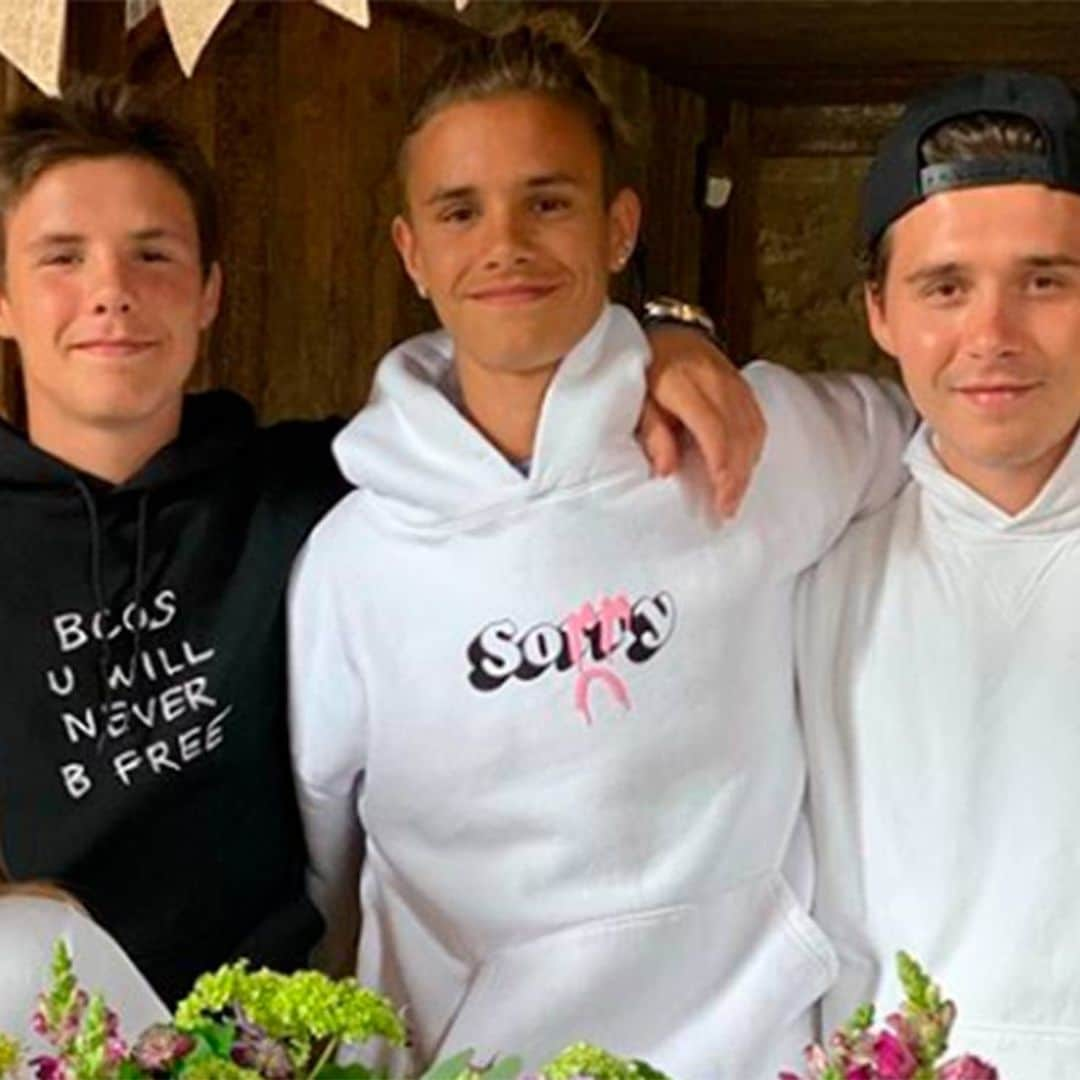 Romeo Beckham celebra su 18 cumpleaños y sus padres comparten el mejor álbum de fotos