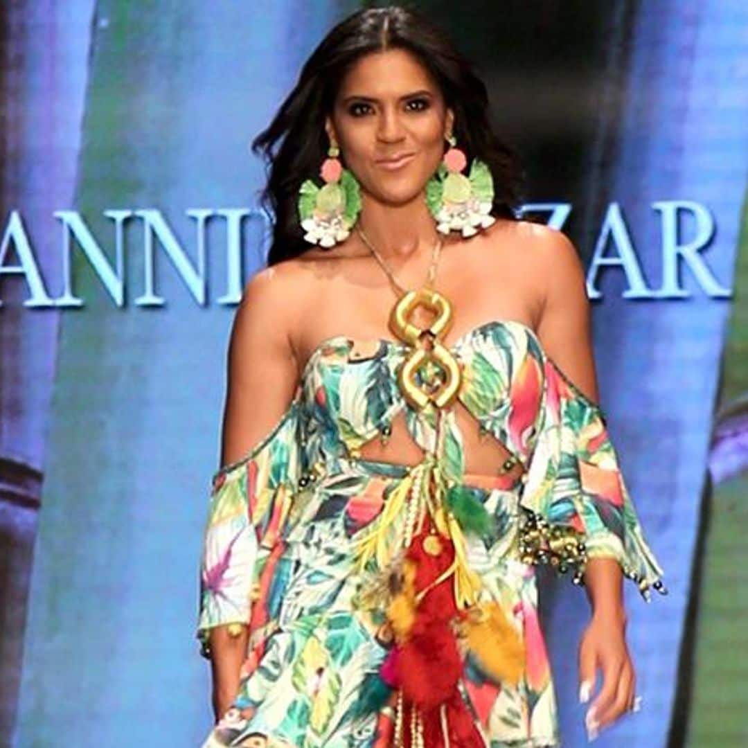 El debut de Francisca Lachapel en la pasarela del Miami Fashion Week