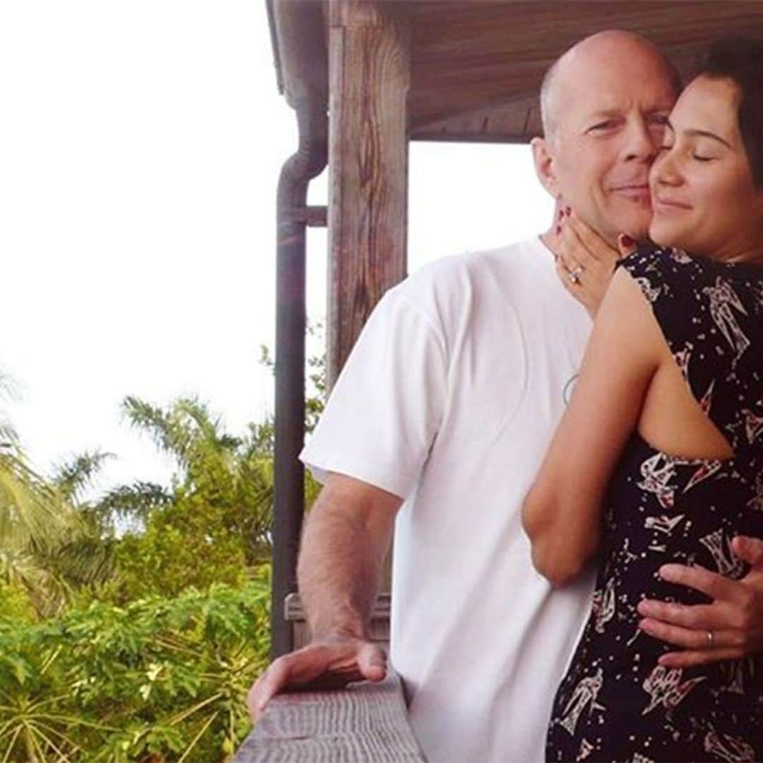 Bruce Willis se reencuentra con su esposa y sus hijas después de un mes separados