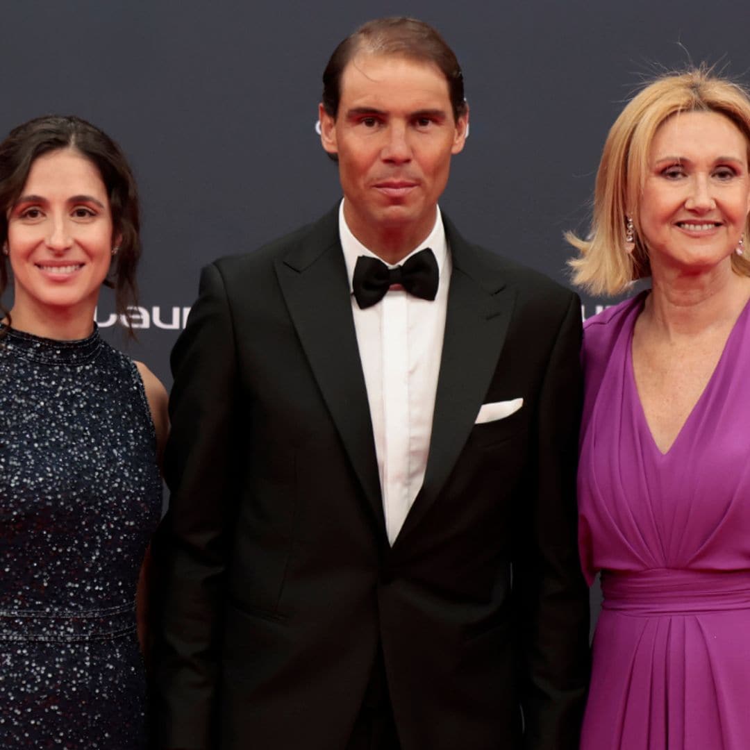 La cena de Rafa Nadal junto a Mery Perelló y toda su familia celebrando su última victoria en su restaurante madrileño