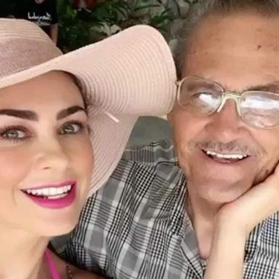 Aracely Arámbula recuerda con orgullo la promesa que le hizo a su papá