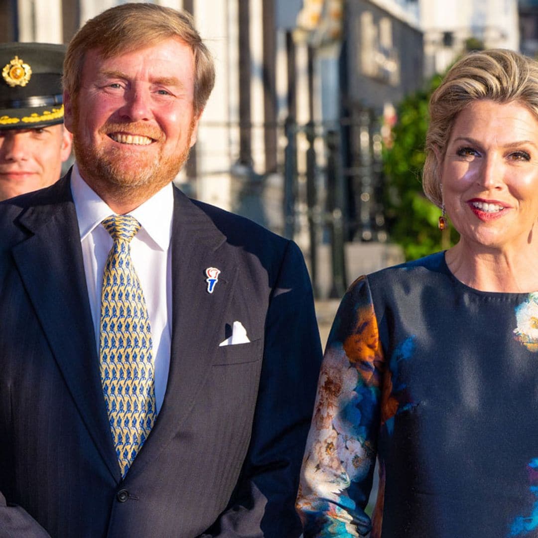 El vestido de flores 'arty' y plumas con el que Máxima inspirará a las invitadas esta primavera