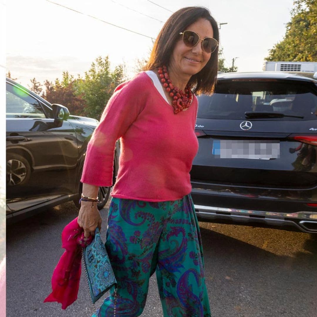 Ana Patricia Botín asiste a la fiesta preboda de su sobrina y ahijada, Carmen Ballesteros, en Cantabria