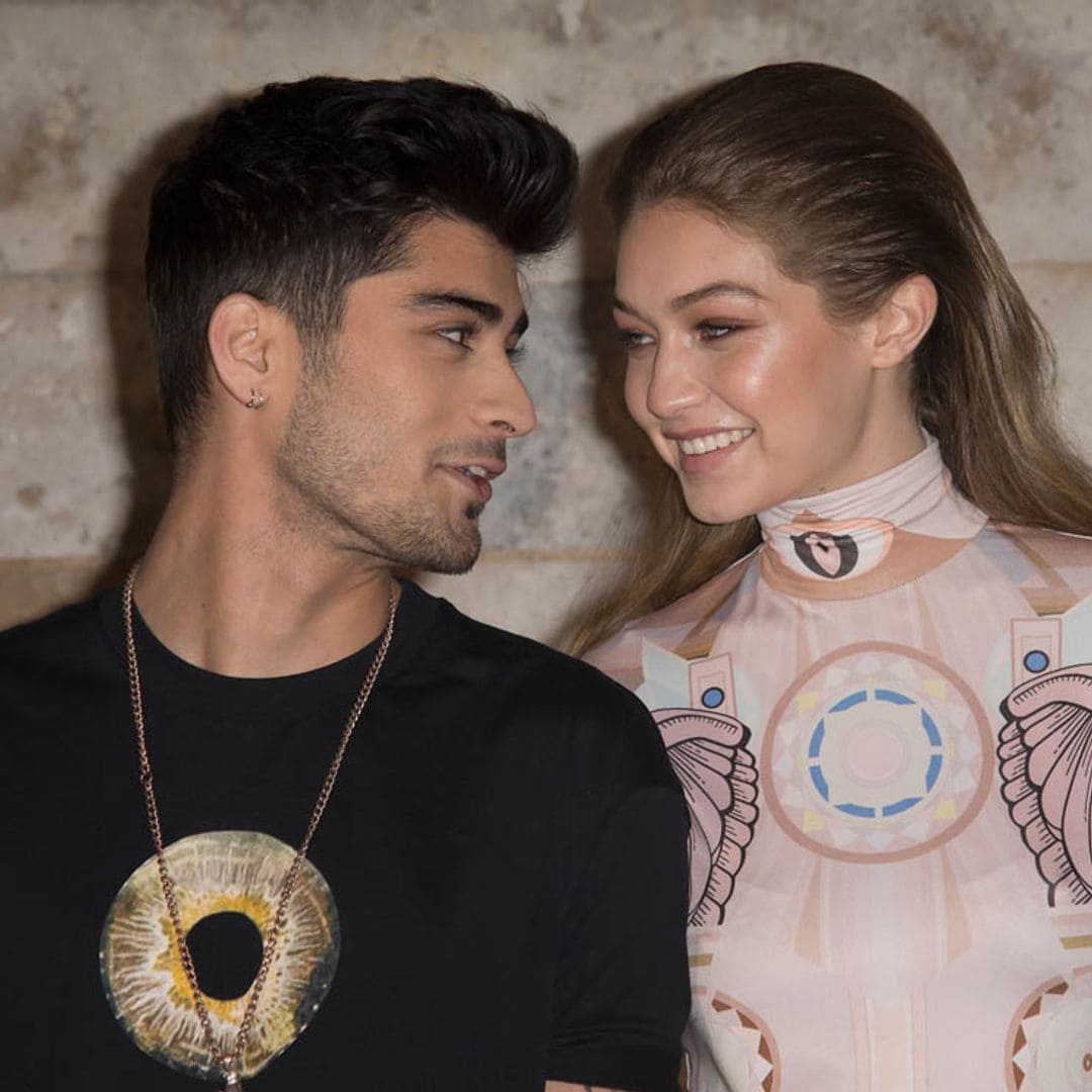 Gigi Hadid comparte la foto más romántica con Zayn Malik, el padre del bebé que está esperando