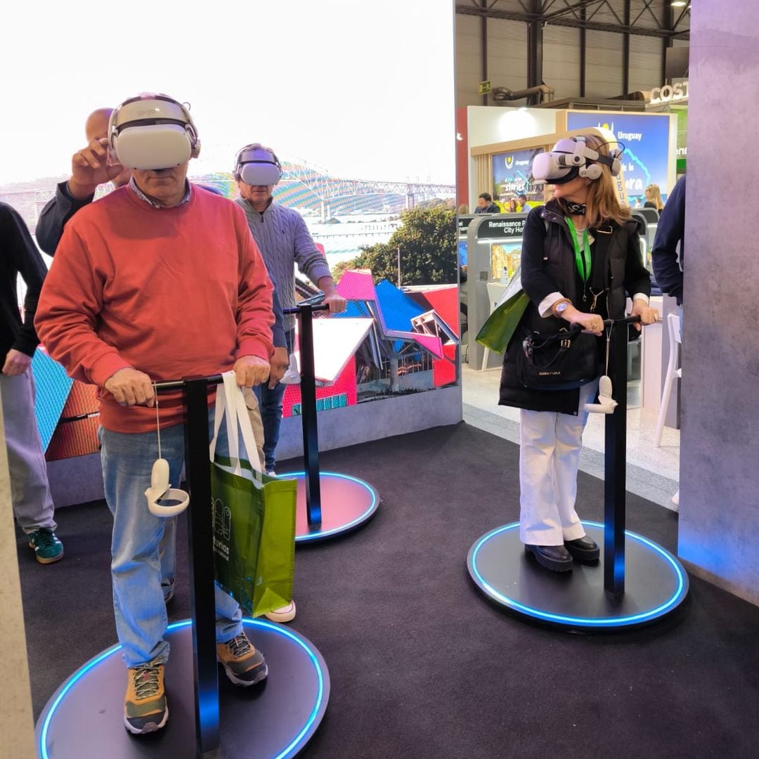 Las experiencias virtuales se ofrecen en todos los pabellones de Fitur