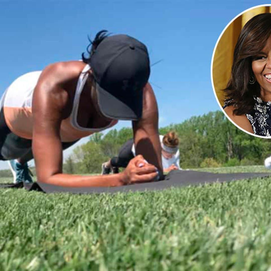 ¿Qué hace Michelle Obama en su tiempo libre después de la Casa Blanca? ¡Bootcamps con sus amigas!